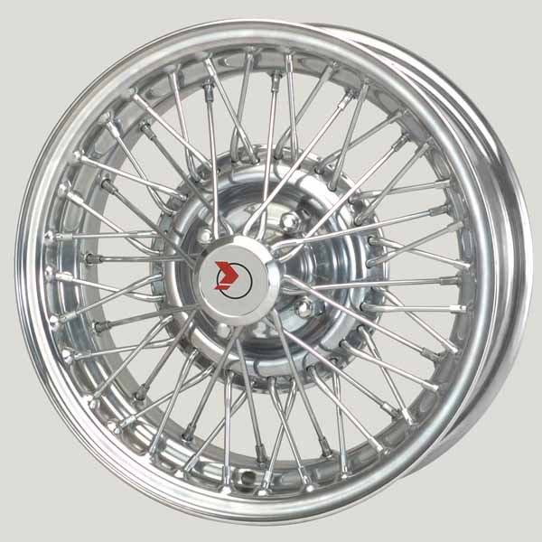 Enjoliveur de roue Ferrarina 50er Jahre pour jante 10 ouverte chrome  5-rayons